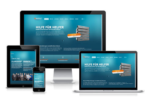 Responsive Website für teltis